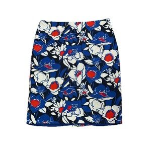 Talbots Womens Floral Knee Length Pencil Skirt Lined Office  Cocktail Size 6 EUC